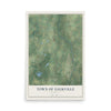 Map of the Town of Saukville, Wisconsin, 12 x 18 inch unframed archival matte print