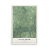 Map of Spring Brook, Wisconsin, 12 x 18 inch unframed archival matte print
