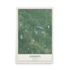 Map of Stinnett, Wisconsin, 12 x 18 inch unframed archival matte print