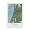 Map of Stoddard, Wisconsin, 12 x 18 inch unframed archival matte print