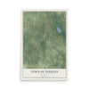 Map of the Town of Theresa, Wisconsin, 12 x 18 inch unframed archival matte print
