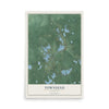 Map of Townsend, Wisconsin, 12 x 18 inch unframed archival matte print