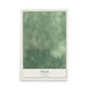 Map of Vilas, Wisconsin, 12 x 18 inch unframed archival matte print