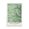 Map of the Town of Viroqua, Wisconsin, 12 x 18 inch unframed archival matte print