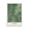 Map of Warren, Waushara County, Wisconsin, 12 x 18 inch unframed archival matte print