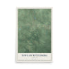 Map of the Town of Wittenberg, Wisconsin, 12 x 18 inch unframed archival matte print