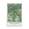 Map of the Town of Woodman, Wisconsin, 12 x 18 inch unframed archival matte print