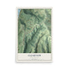 Map of Clearview, West Virginia, 12 x 18 inch unframed archival matte print
