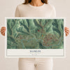Map of Hamlin, West Virginia, 12 x 18 inch unframed archival matte print