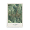 Map of Newburg, West Virginia, 12 x 18 inch unframed archival matte print