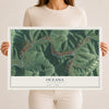 Map of Oceana, West Virginia, 12 x 18 inch unframed archival matte print