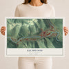 Map of Richwood, West Virginia, 12 x 18 inch unframed archival matte print
