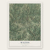 Walton, West Virginia map print, the full design