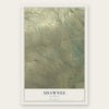 Shawnee, Wyoming map print, the full design