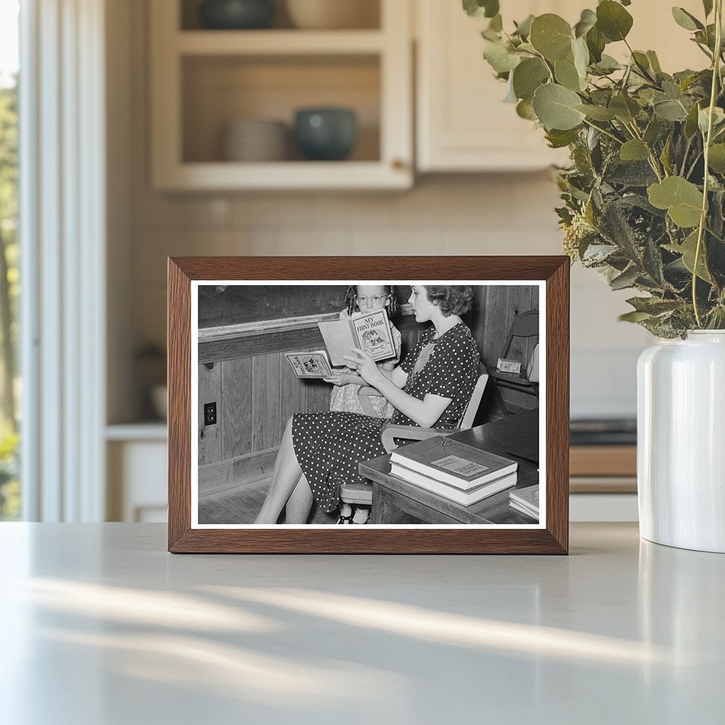 Lake Dick Project Schoolteacher Jefferson County Arkansas 1938 - Available at KNOWOL