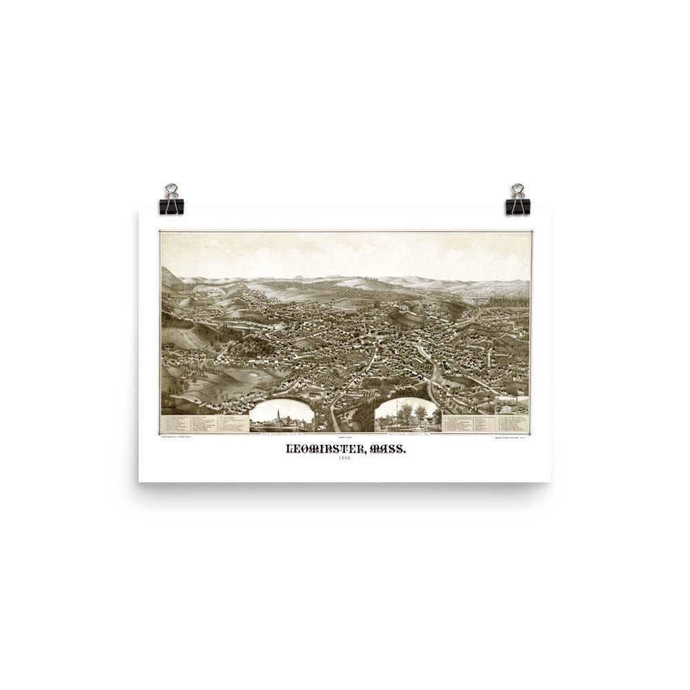 Leominster, MA 1886 - Available at KNOWOL