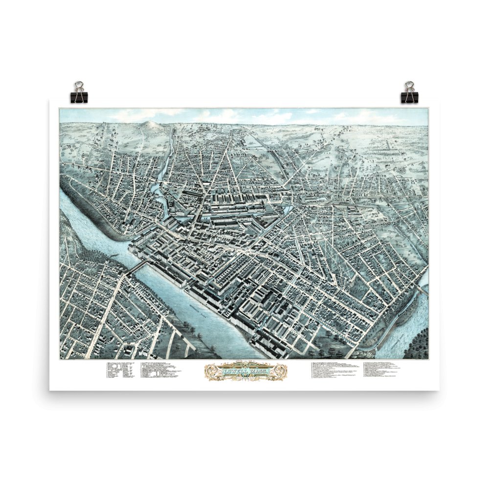 Lowell, MA 1876 - Available at KNOWOL