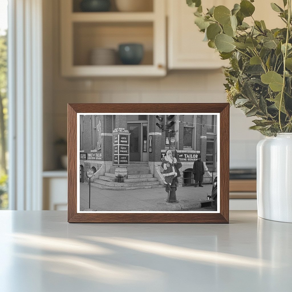 Main Street Spencer Iowa December 1936 Vintage Photo - Available at KNOWOL