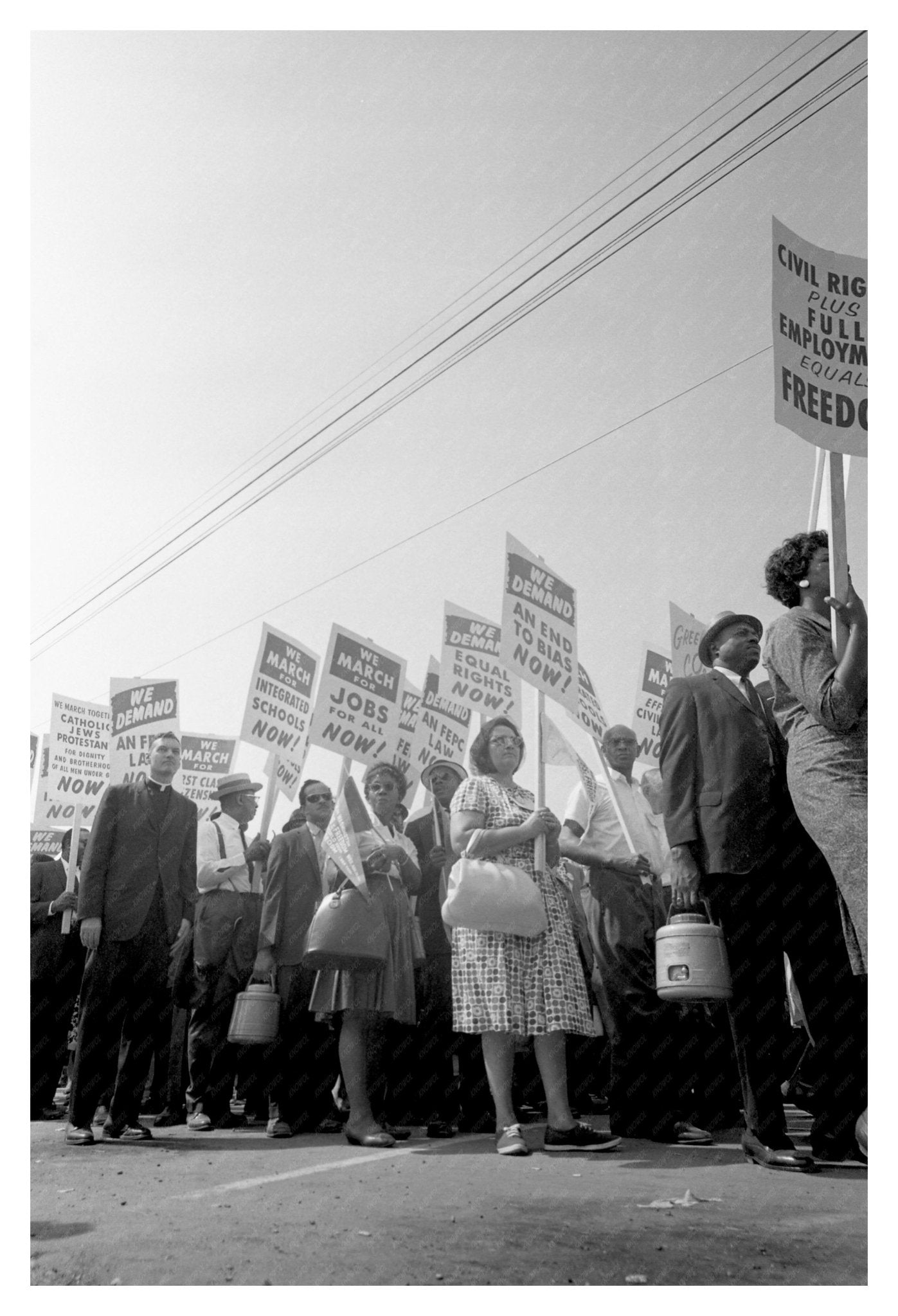March on Washington 1963 Civil Rights Movement Vintage Image - Available at KNOWOL