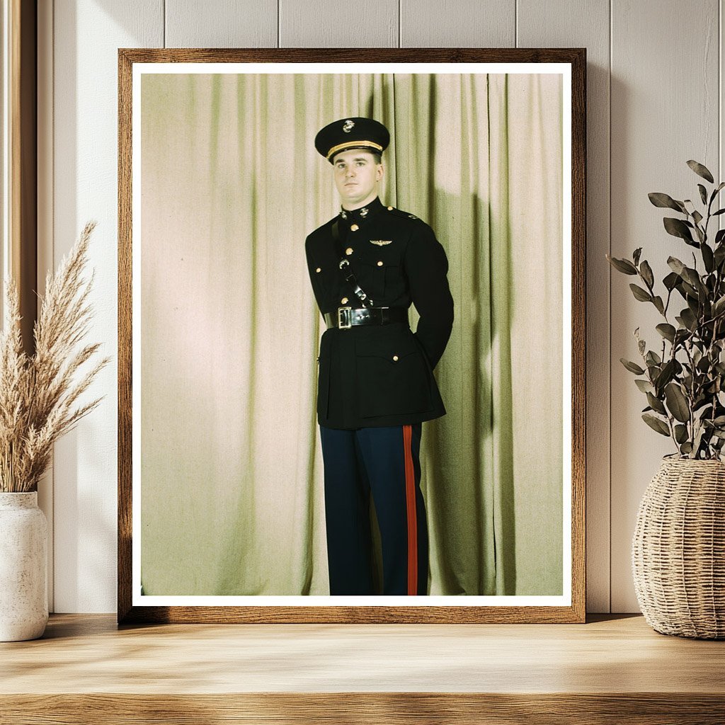 Marine Corps Captain Dress Blue Uniform World War II 1941 - 1945 - Available at KNOWOL