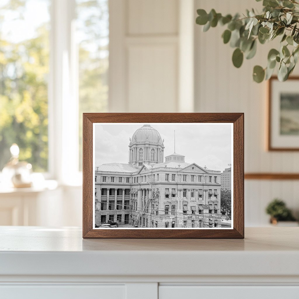 McLennan County Courthouse Waco Texas June 1938 Image - Available at KNOWOL