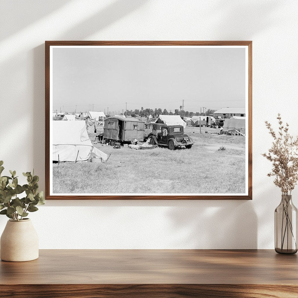 Migrant Families Await Potato Harvest April 1938 - Available at KNOWOL