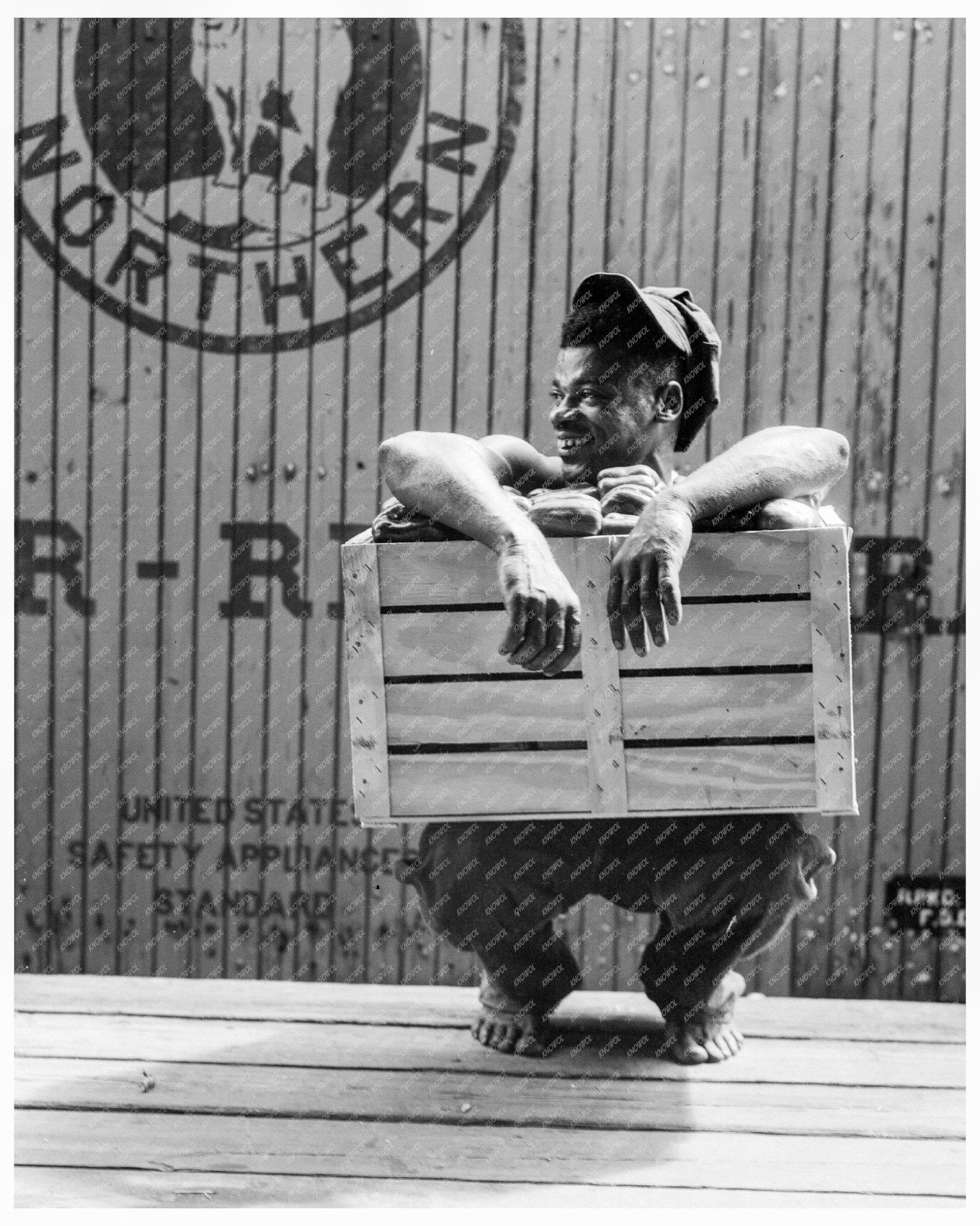 Migrant Shed Worker in Suwanee County Florida July 1936 Vintage Photograph - Available at KNOWOL