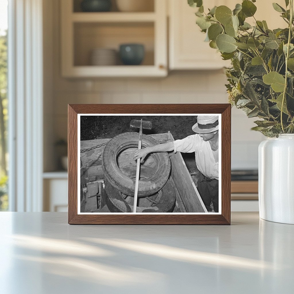 Migrant Worker in Oklahoma 1939 Vintage Photograph - Available at KNOWOL