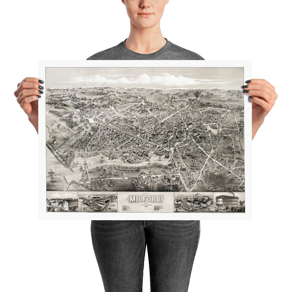 Milford, CT 1882 - Available at KNOWOL