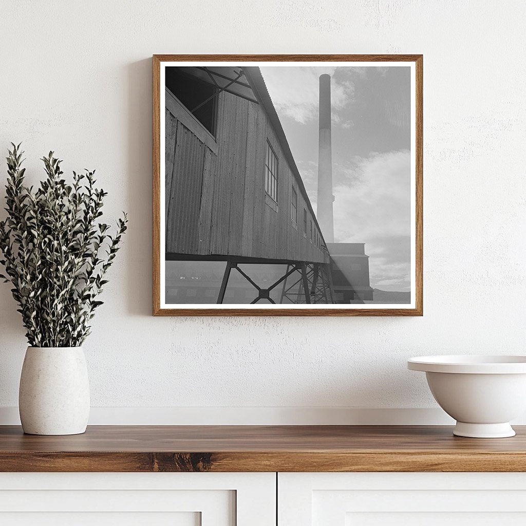 Morenci Arizona Conveyor Galleries Vintage Mining Photo - Available at KNOWOL