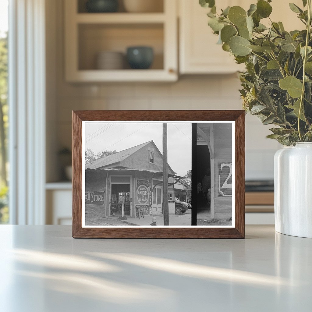 Morgan City Louisiana Sign October 1938 Vintage Photo - Available at KNOWOL