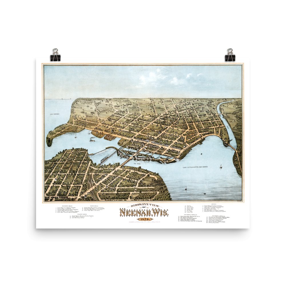 Neenah, WI 1879 - Available at KNOWOL
