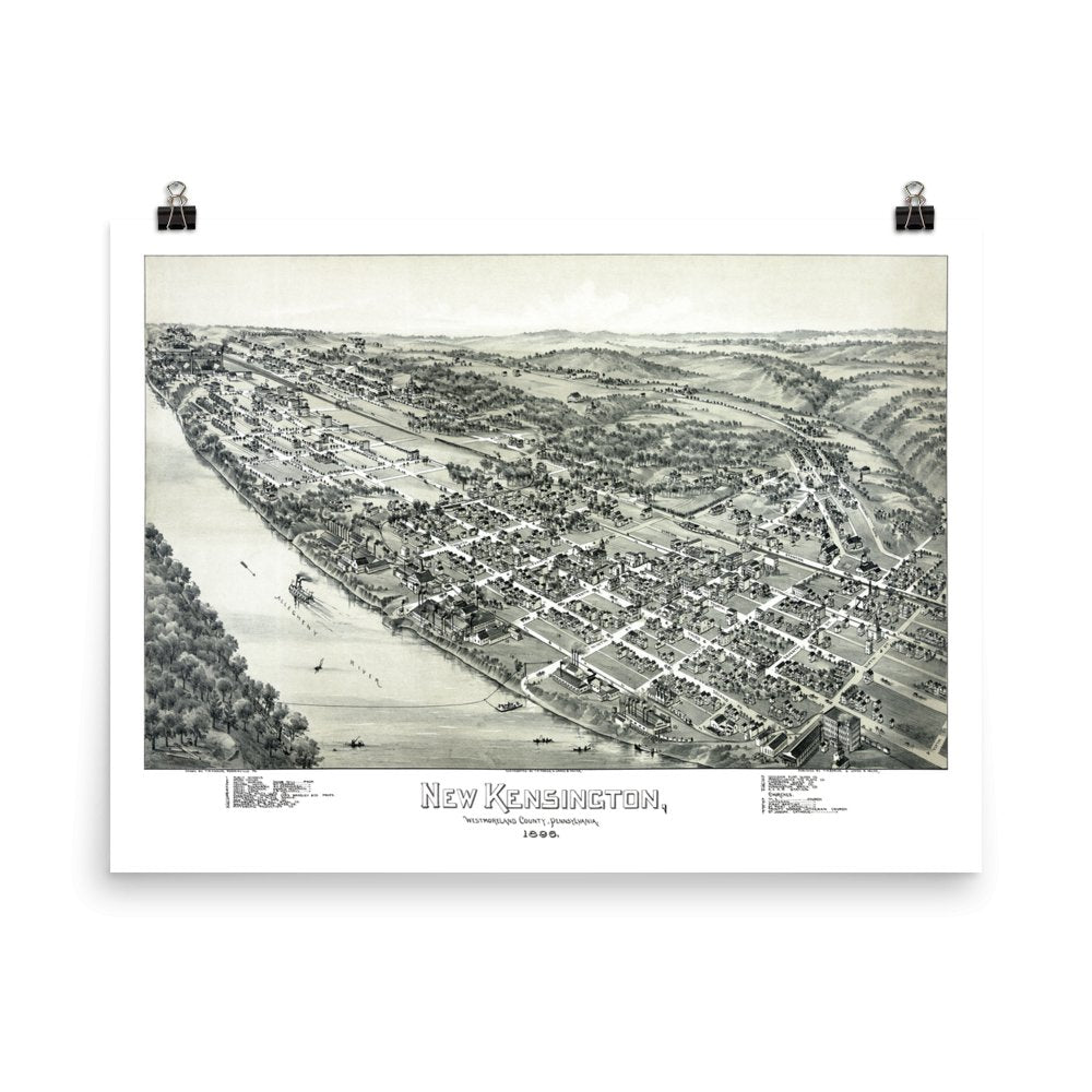 New Kensington, PA 1896 - Available at KNOWOL