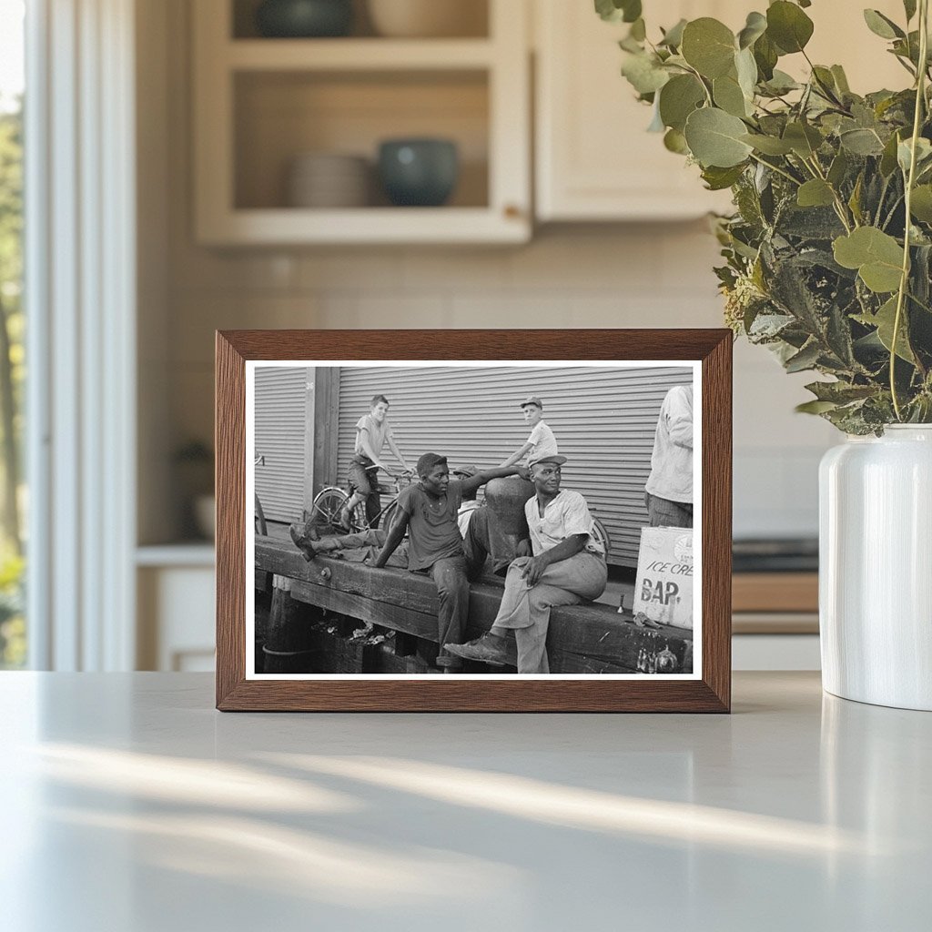 New Orleans Dock Scene September 1938 Vintage Photo - Available at KNOWOL