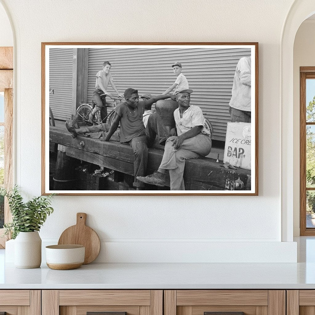 New Orleans Dock Scene September 1938 Vintage Photo - Available at KNOWOL