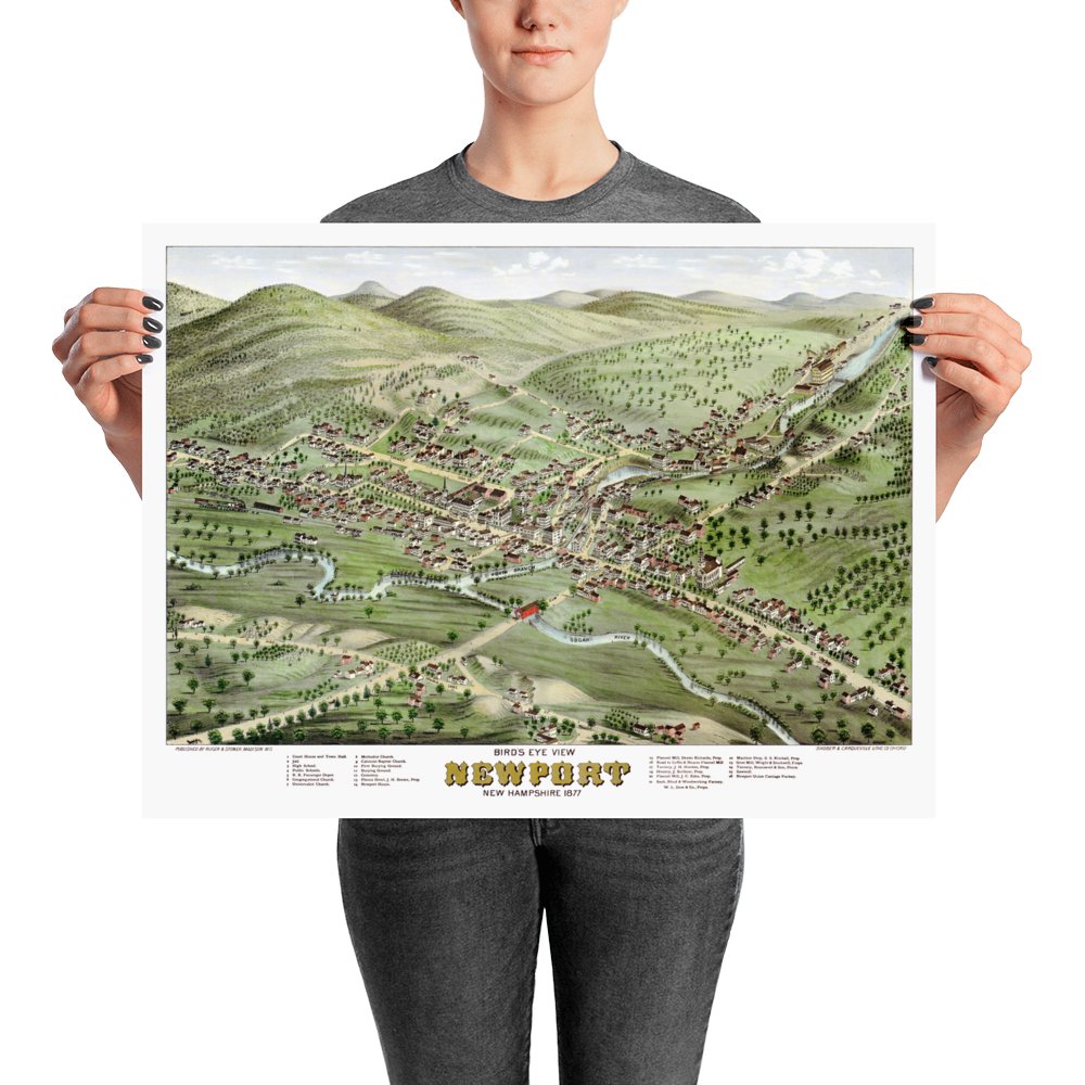 Newport NH 1877 - Available at KNOWOL