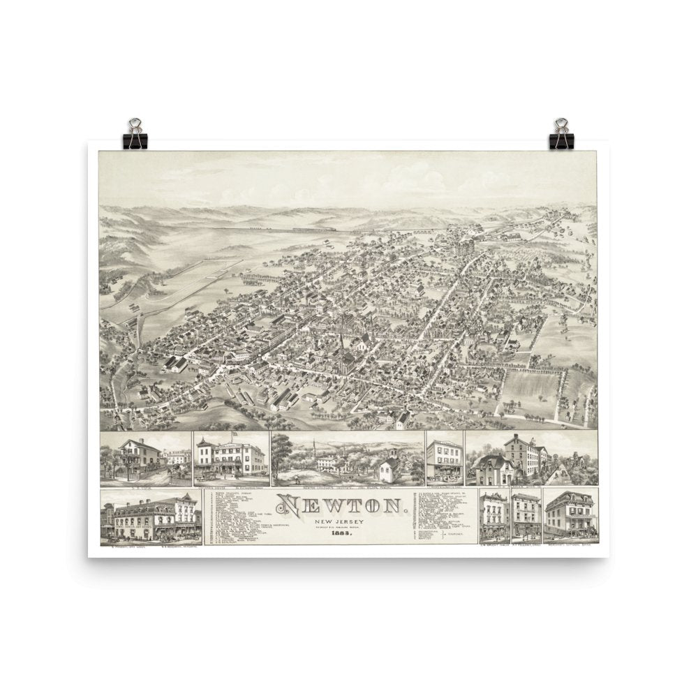 Newton, NJ 1883 - Available at KNOWOL