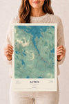 NH Current Atlas 2026 | Alton | 12" x 18" | Archival Matte Print