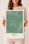 NH Current Atlas 2026 | Benton | 12" x 18" | Archival Matte Print