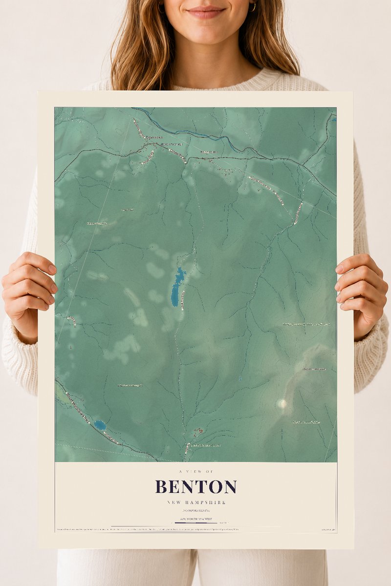 NH Current Atlas 2026 | Benton | 18" x 24" | Archival Matte Print