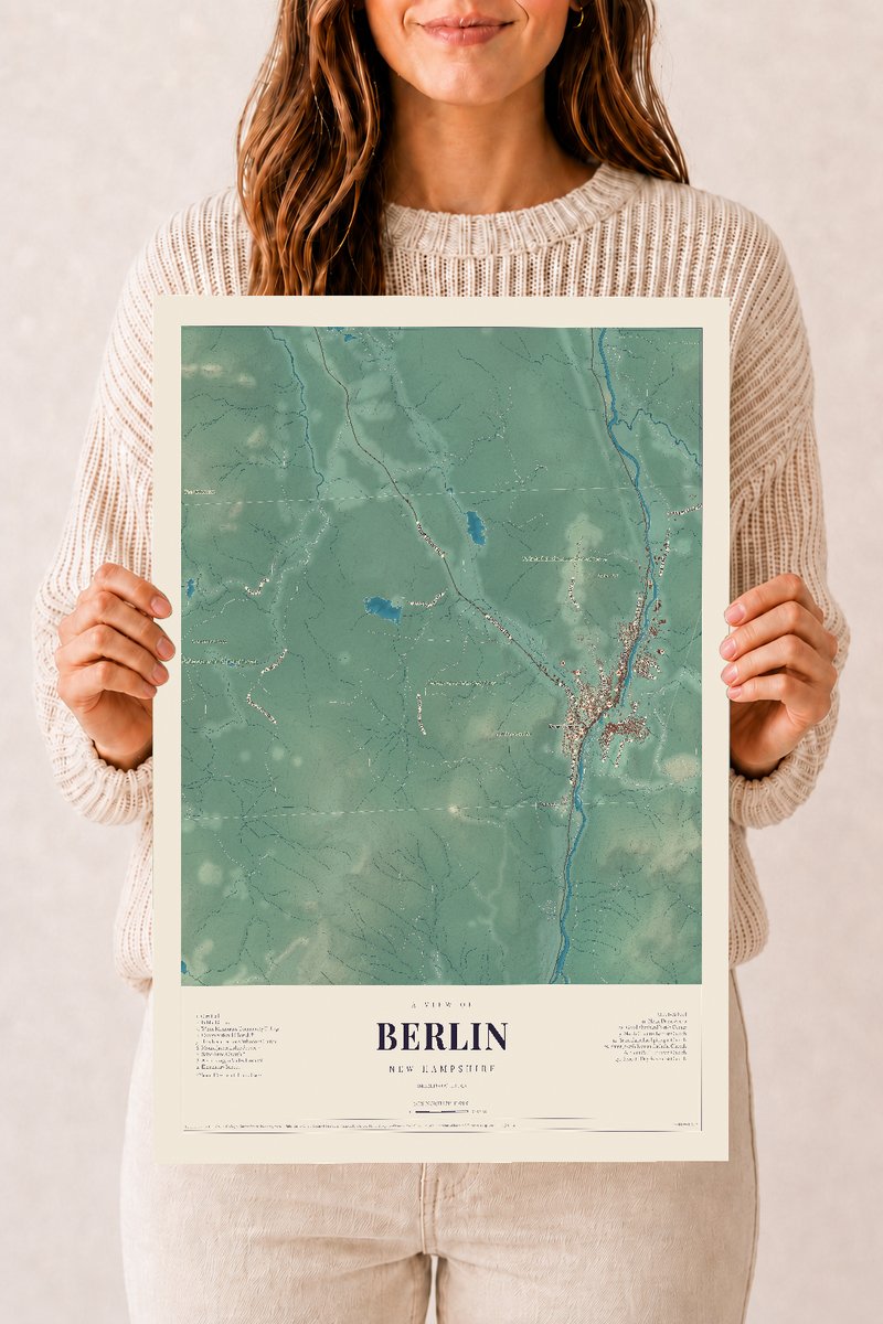NH Current Atlas 2026 | Berlin | 12" x 18" | Archival Matte Print