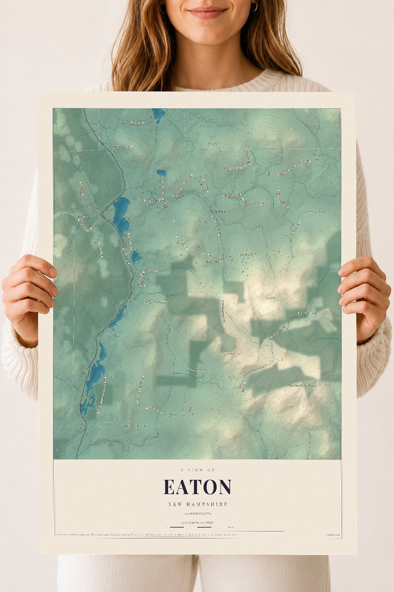 NH Current Atlas 2026 | Eaton | 18" x 24" | Archival Matte Print