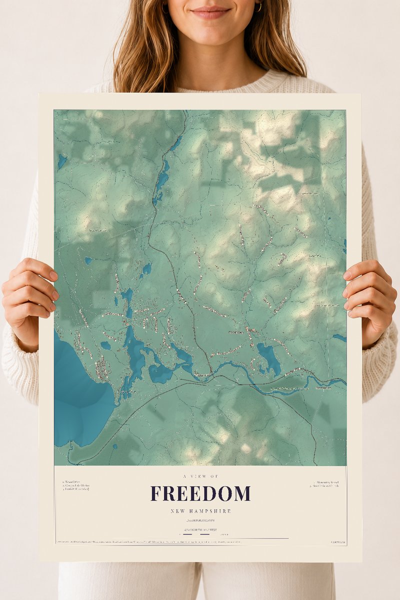 NH Current Atlas 2026 | Freedom | 18" x 24" | Archival Matte Print