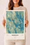 NH Current Atlas 2026 | Meredith | 12" x 18" | Archival Matte Print