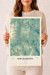 NH Current Atlas 2026 | New Hampton | 12" x 18" | Archival Matte Print