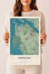 NH Current Atlas 2026 | Newington | 12" x 18" | Archival Matte Print