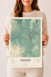 NH Current Atlas 2026 | Newport | 12" x 18" | Archival Matte Print