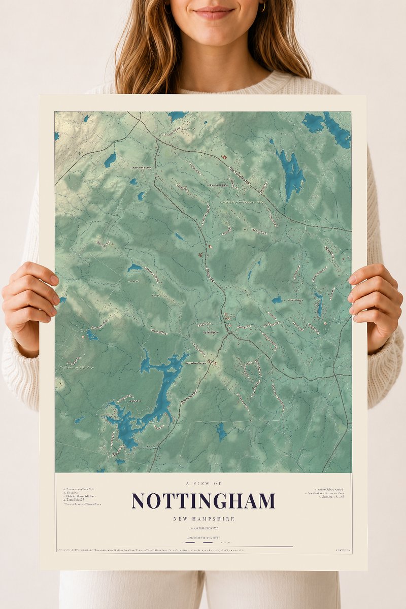 NH Current Atlas 2026 | Nottingham | 18" x 24" | Archival Matte Print