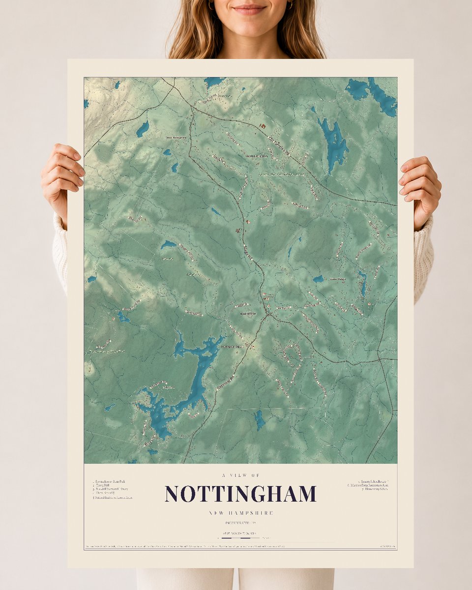 NH Current Atlas 2026 | Nottingham | 24" x 36" | Archival Matte Print