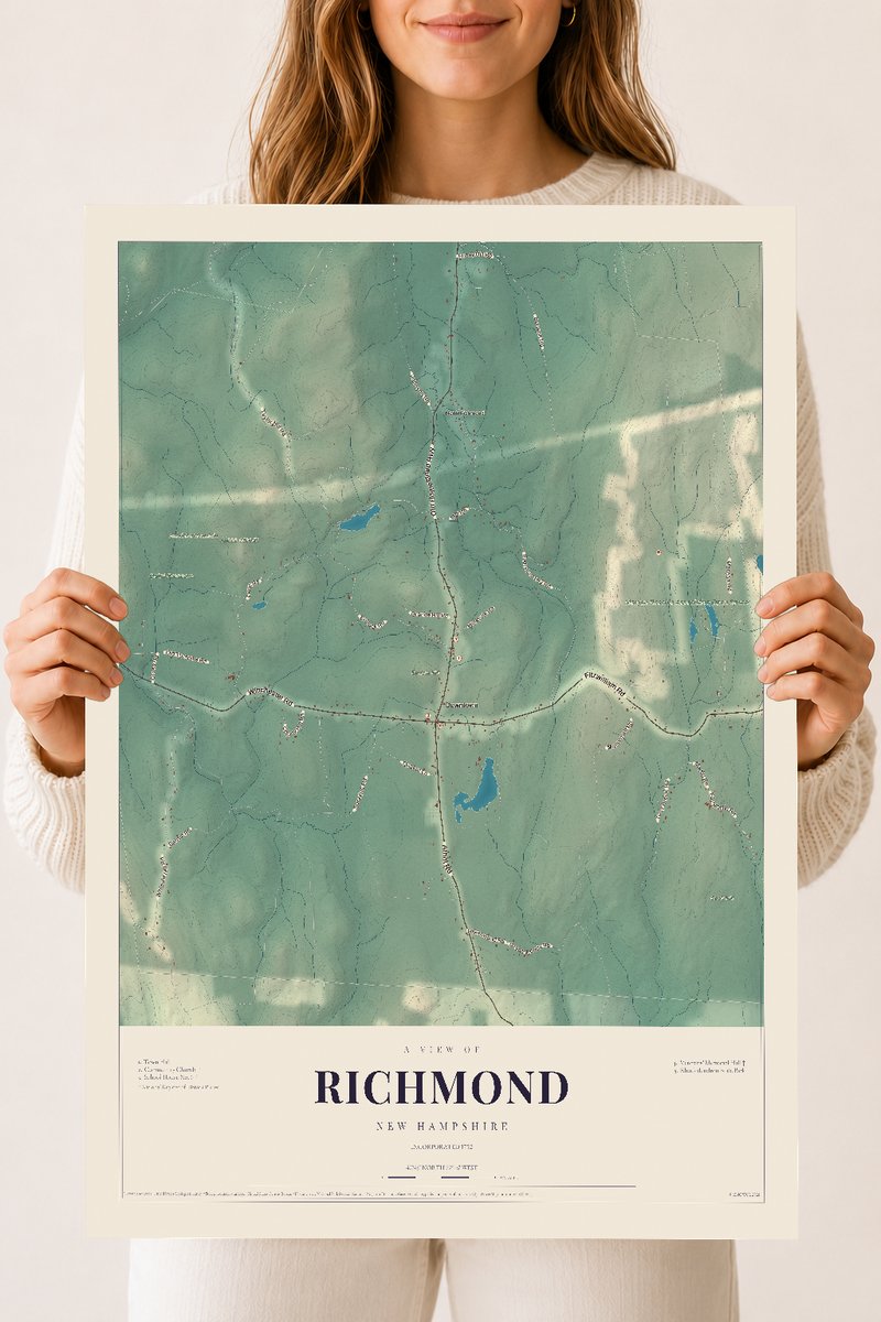 NH Current Atlas 2026 | Richmond | 18" x 24" | Archival Matte Print